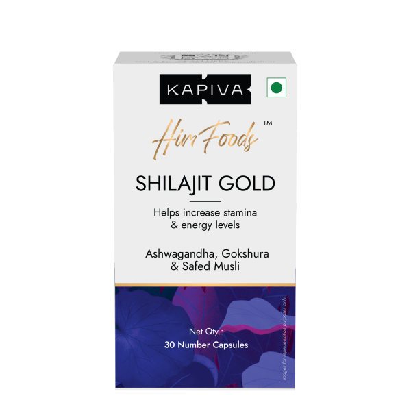 Kapiva Shilajit Gold, 30 Capsules | Uses, Benefits, Price | Apollo Pharmacy