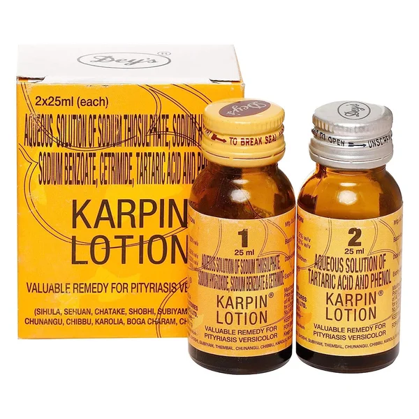 Karpin Lotion 25 ml | For Pityriasis Versicolor, Pack of 1