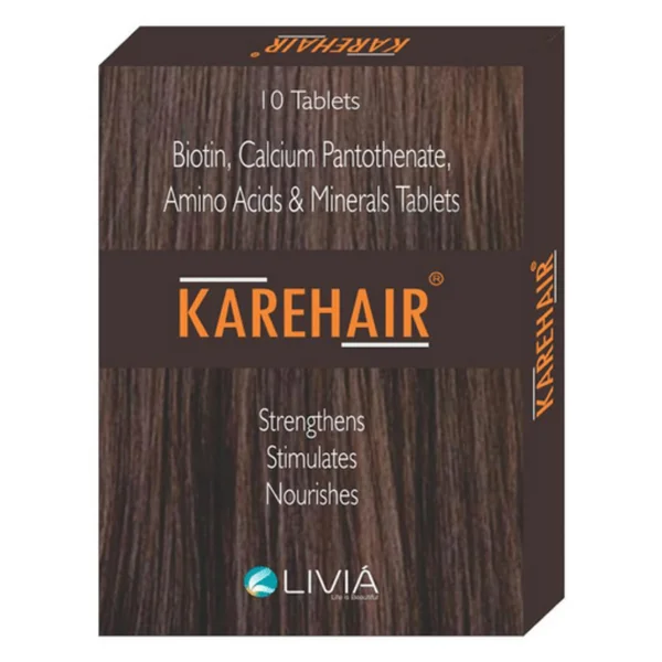 Karehair Tablet 10's, Pack of 10