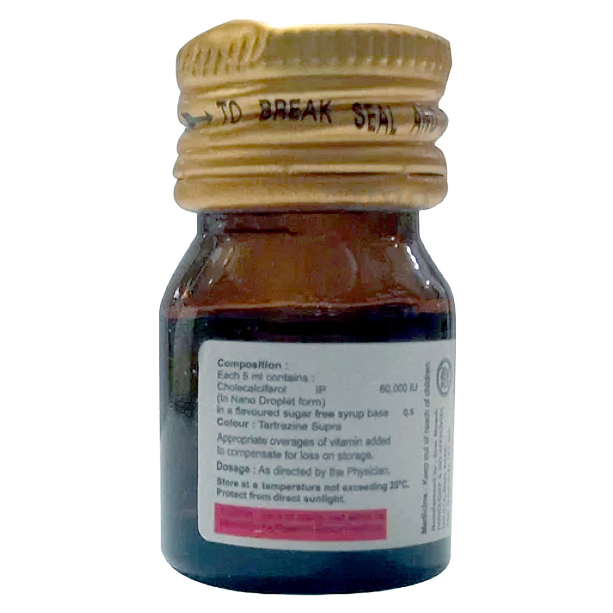 Kastro-D3 60K Sugar Free Butterscotch Flavour Oral Solution 5 ml, Pack of 1 Kastro-D3 60K Sugar Free Butterscotch Flavour Oral Solution 5 ml, Pack of 1