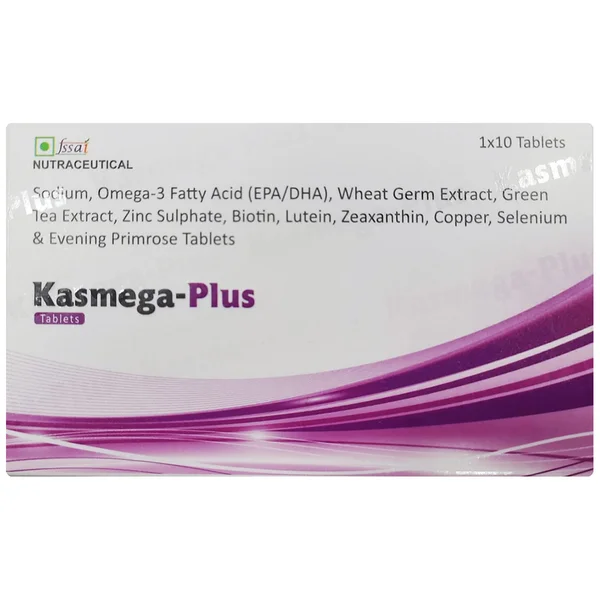 Kasmega-Plus Tablet 10's