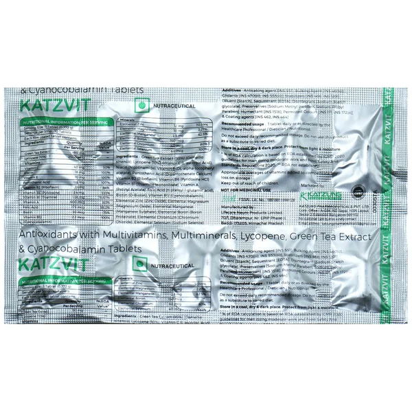 Katzvit Tablet 10's, Pack of 10