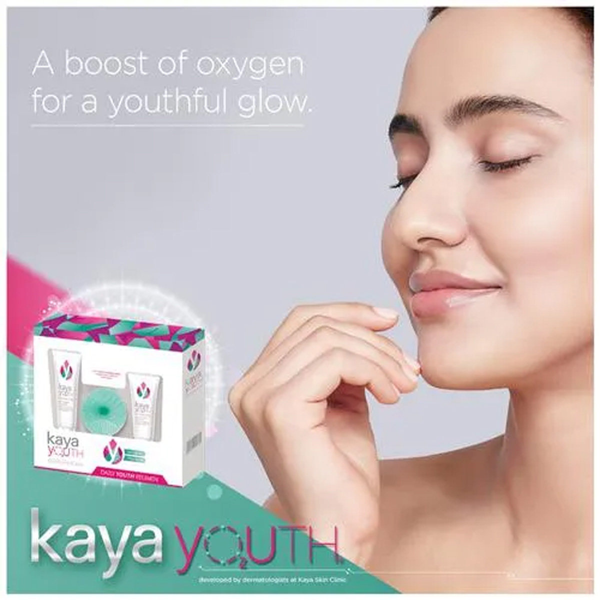 Kaya Youth Daily Youth Regimen Pack | Boost Skin Oxygen | For Youthful Glowing Skin, Pack of 1 Kaya Youth Daily Youth Regimen Pack | Boost Skin Oxygen | For Youthful Glowing Skin, Pack of 1