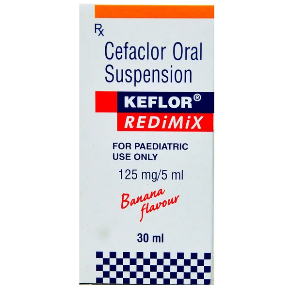 Keflor Redimix Banana Flavour Suspension 30 ml, Pack of 1 Suspension