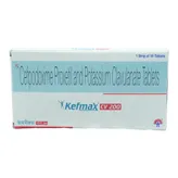 Kefmax CV 200 mg Tablet 10's, Pack of 10 TABLETS