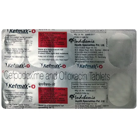 Kefmax-O Tablet 10's