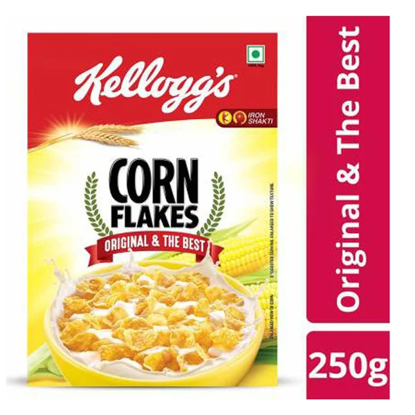 Kellogg's Corn Flakes, 250 gm, Pack of 1