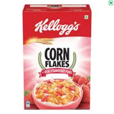 Kellogg's Real Strawbery Puree Corn Flakes, 250 gm, Pack of 1
