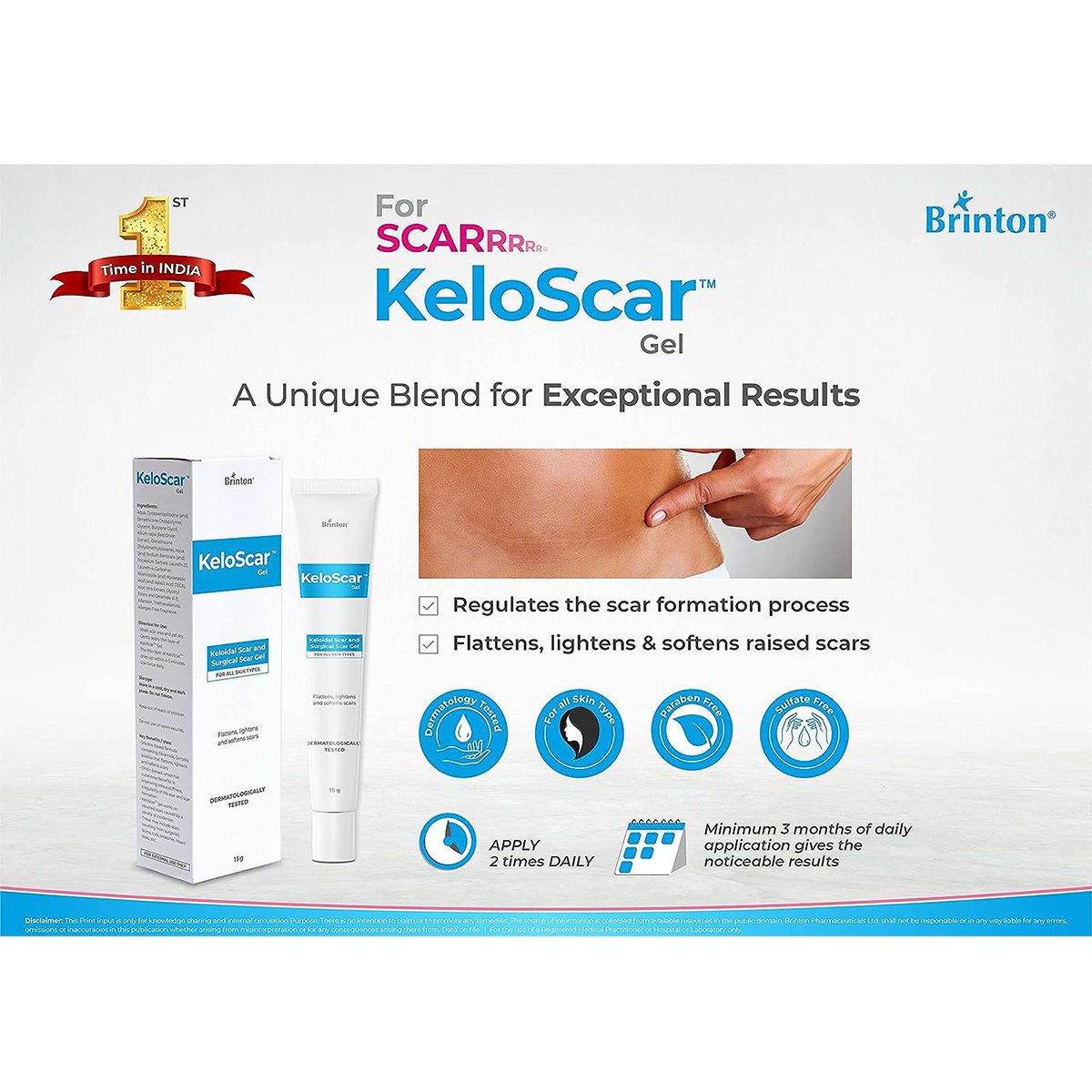 Keloscar Gel 15 gm, Pack of 1 Keloscar Gel 15 gm, Pack of 1