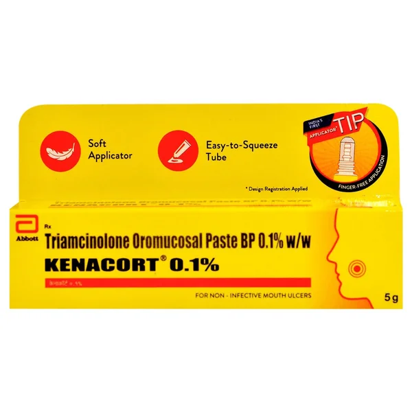 Kenacort 0.1% Oral Paste 5 gm