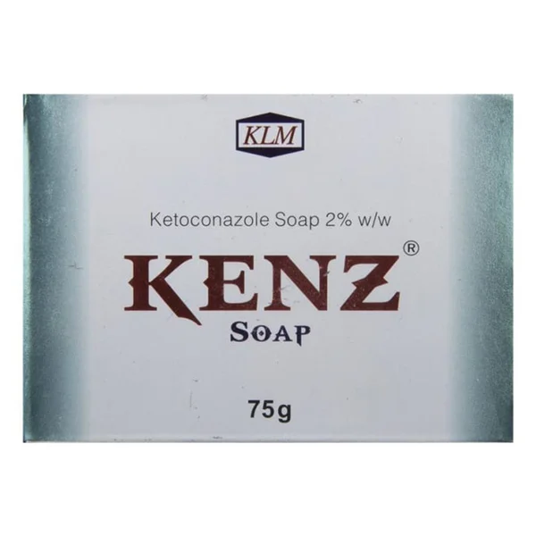 Kenz Soap 75 gm | Ketoconazole | Antifungal Soap, Pack of 1