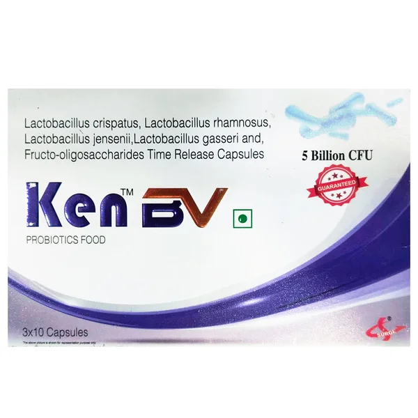 Ken BV 5 Billion CFU Capsule 10's