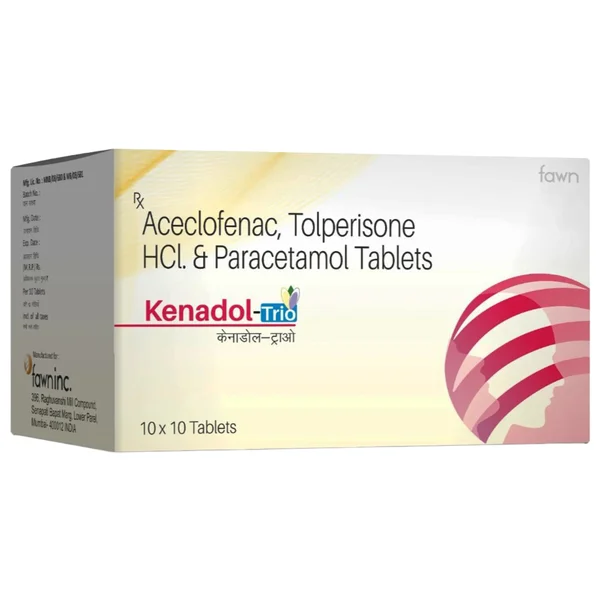 Kenadol-Trio Tablet 10's