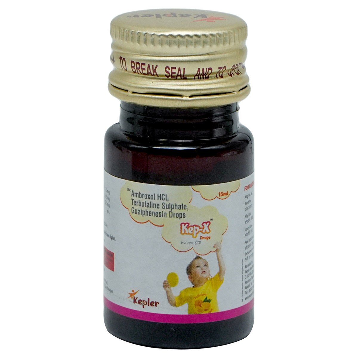 Kep-X Drops 15 ml, Pack of 1 Drops Kep-X Drops 15 ml, Pack of 1 Drops