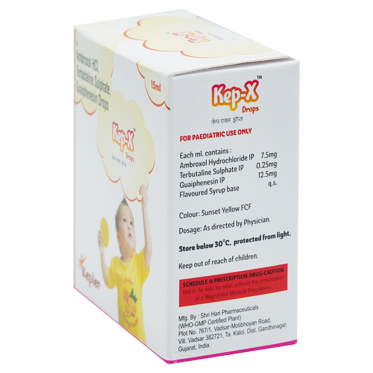 Kep-X Drops 15 ml, Pack of 1 Drops Kep-X Drops 15 ml, Pack of 1 Drops