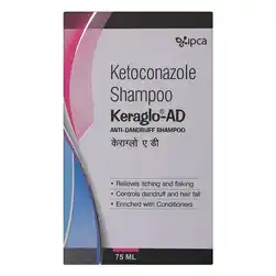 Keraglo - AD Anti-Dandruff Shampoo, 75 ml