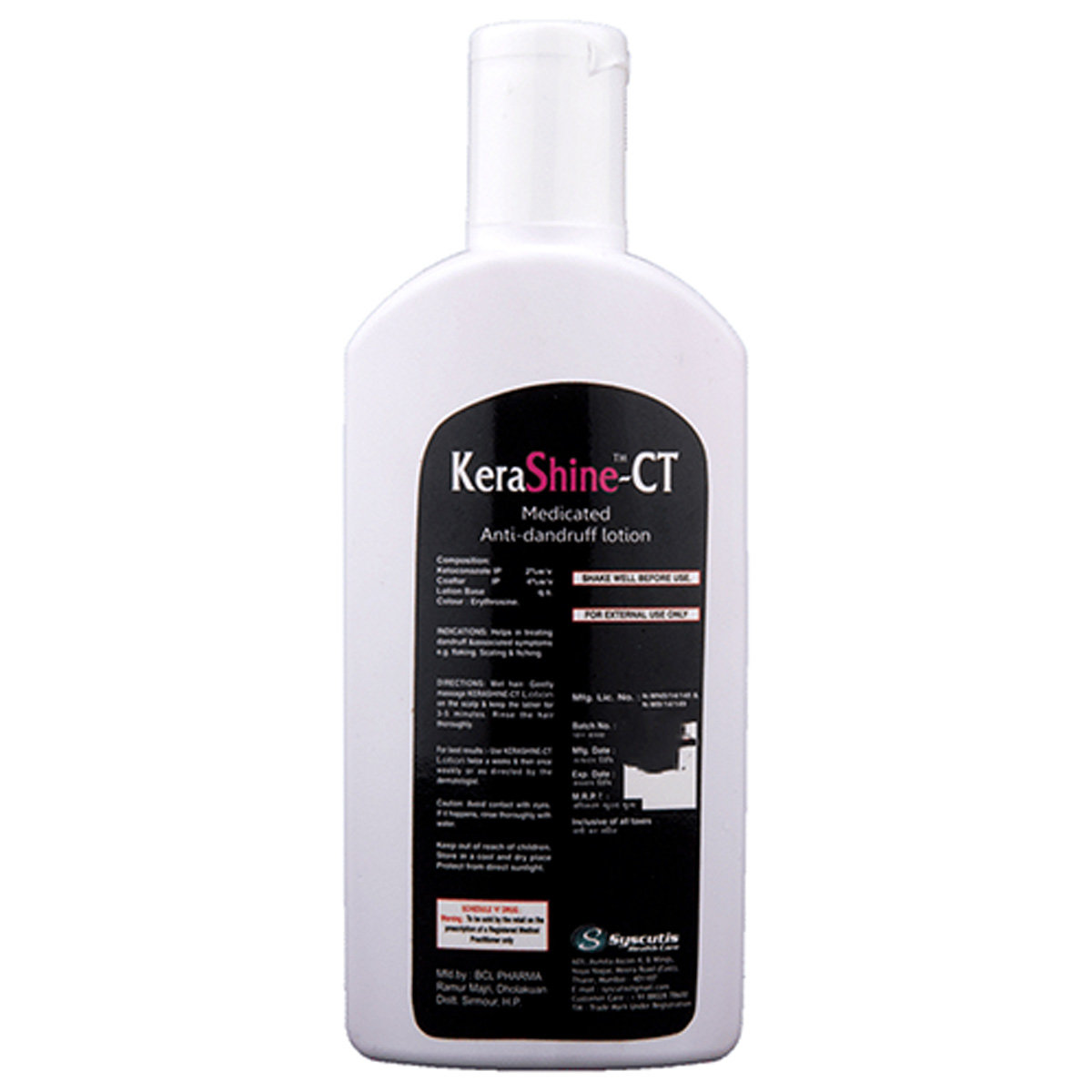 Kerashine CT Anti Dandruff Lotion 100 ml, Pack of 1 LOTION Kerashine CT Anti Dandruff Lotion 100 ml, Pack of 1 LOTION