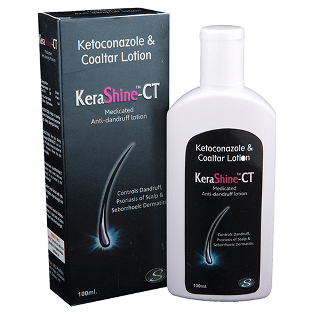 Kerashine CT Anti Dandruff Lotion 100 ml, Pack of 1 LOTION Kerashine CT Anti Dandruff Lotion 100 ml, Pack of 1 LOTION