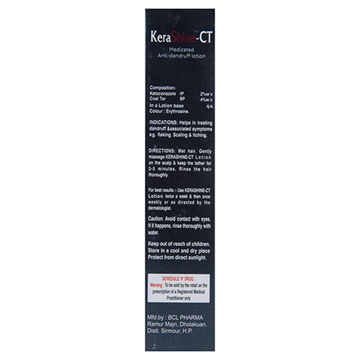 Kerashine CT Anti Dandruff Lotion 100 ml, Pack of 1 LOTION Kerashine CT Anti Dandruff Lotion 100 ml, Pack of 1 LOTION