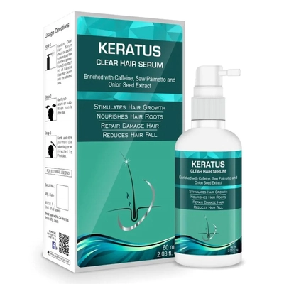 Keratus Clear Hair Serum 60 ml, Pack of 1