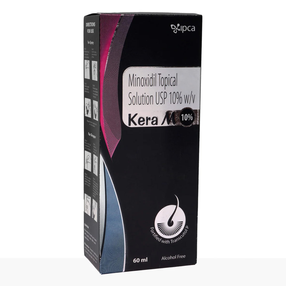 Kera M 10% Topical Solution 60 ml, Pack of 1 Solution Kera M 10% Topical Solution 60 ml, Pack of 1 Solution