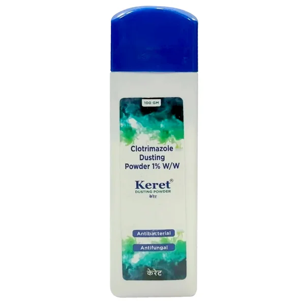Keret 1% Dusting Powder 100Gm