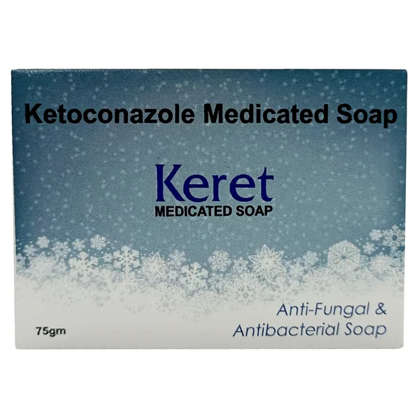Keret 2% Soap 75Gm