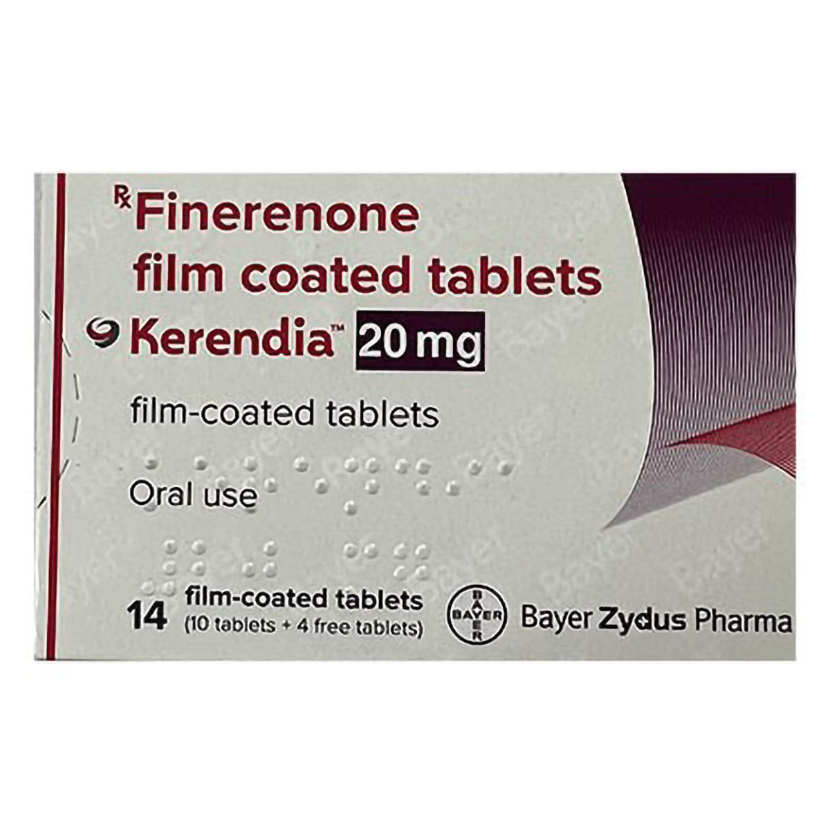 Buy Kerendia 20 mg Tablet 14's Online