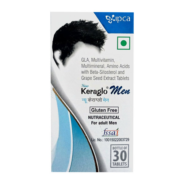 Keraglo Men New Tablet 30's, Pack of 1 Keraglo Men New Tablet 30's, Pack of 1