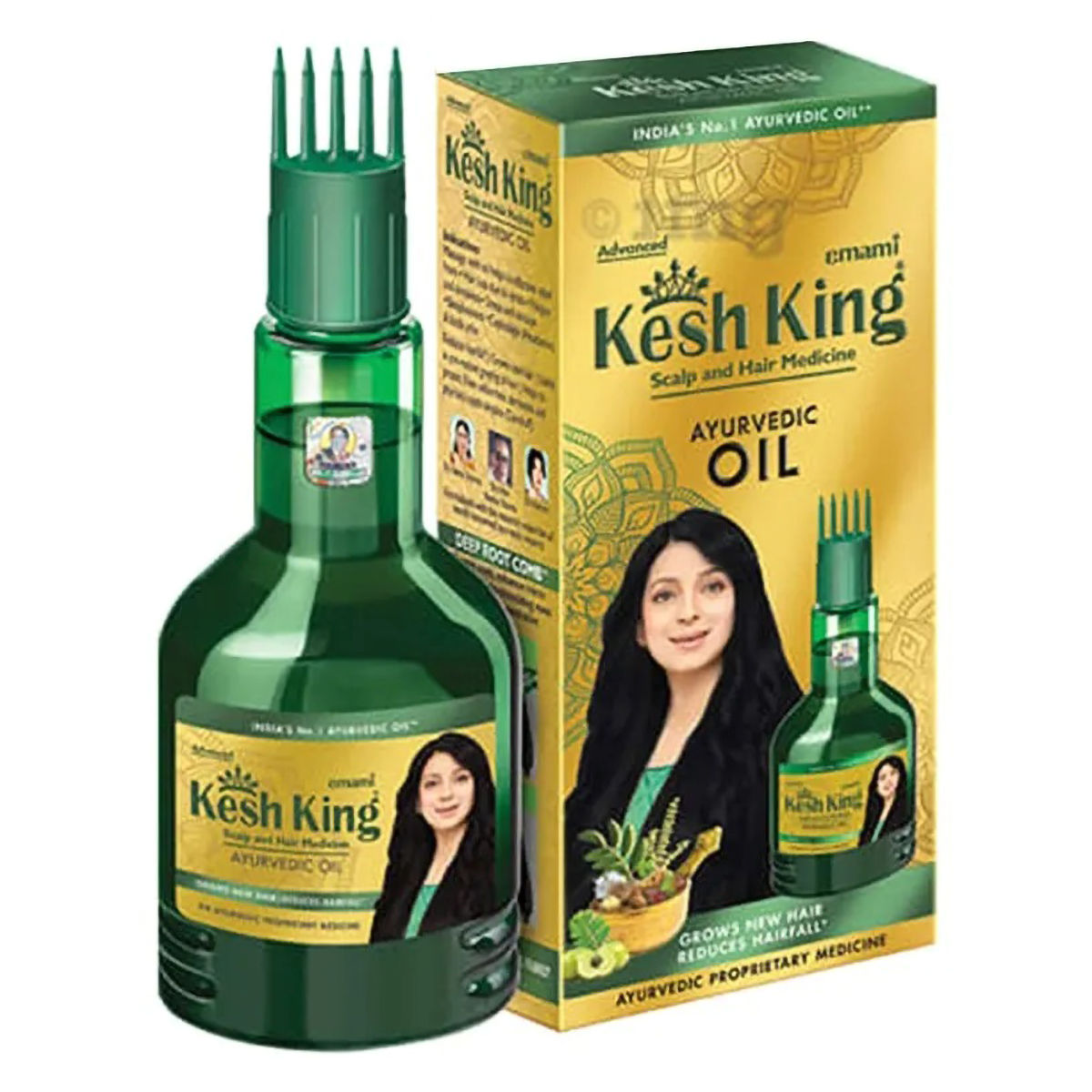 Buy Kesh King Ayurvedic Scalp and Hair Medicine Ayurvedic Oil, 100 ml Online