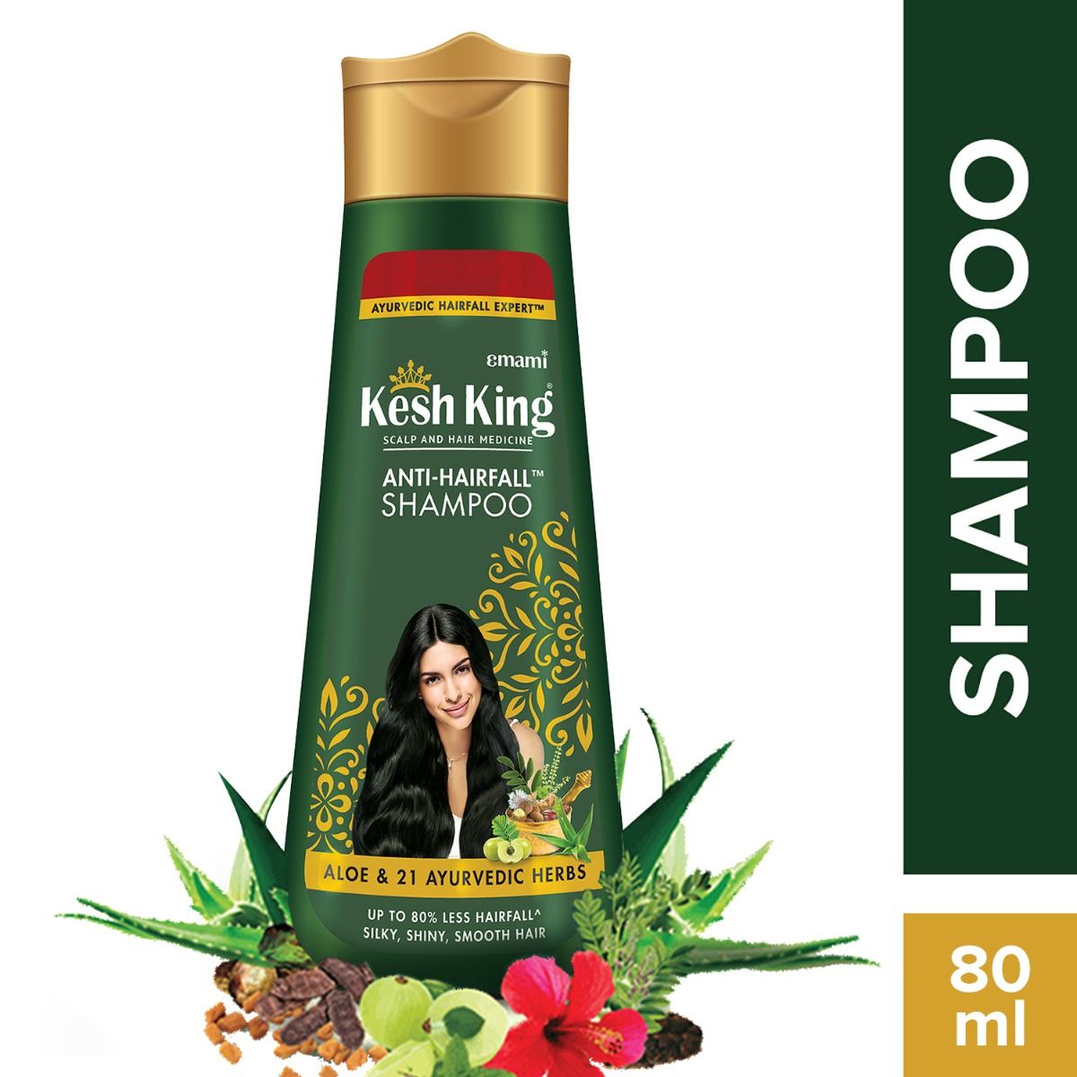 Buy Kesh King Anti-Hairfall Shampoo, 80 ml Online