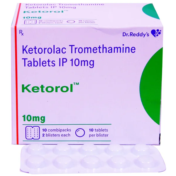 Ketorol 10 Tablet 10's, Pack of 10 TABLETS