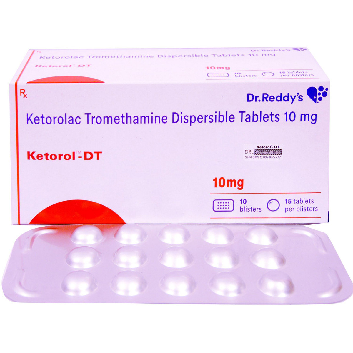 Ketorol-DT Tablet 15's, Pack of 15 TABLETS Ketorol-DT Tablet 15's, Pack of 15 TABLETS