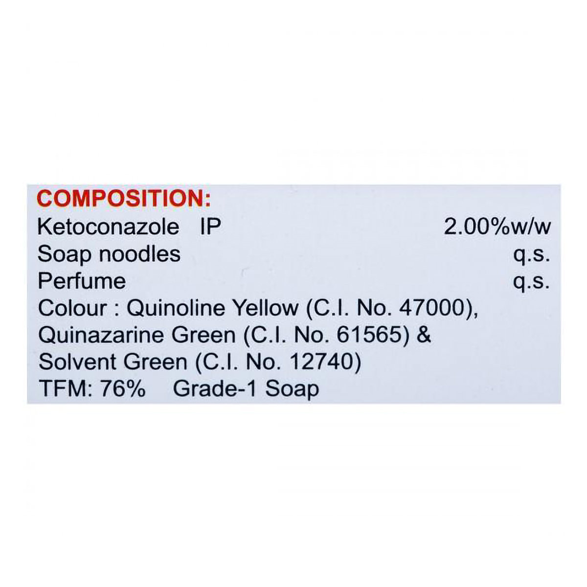 Keto Soap 100 gm | Ketoconazole | Medicated Soap | For Dandruff & Fungal Skin Infection, Pack of 1 SOAP Keto Soap 100 gm | Ketoconazole | Medicated Soap | For Dandruff & Fungal Skin Infection, Pack of 1 SOAP