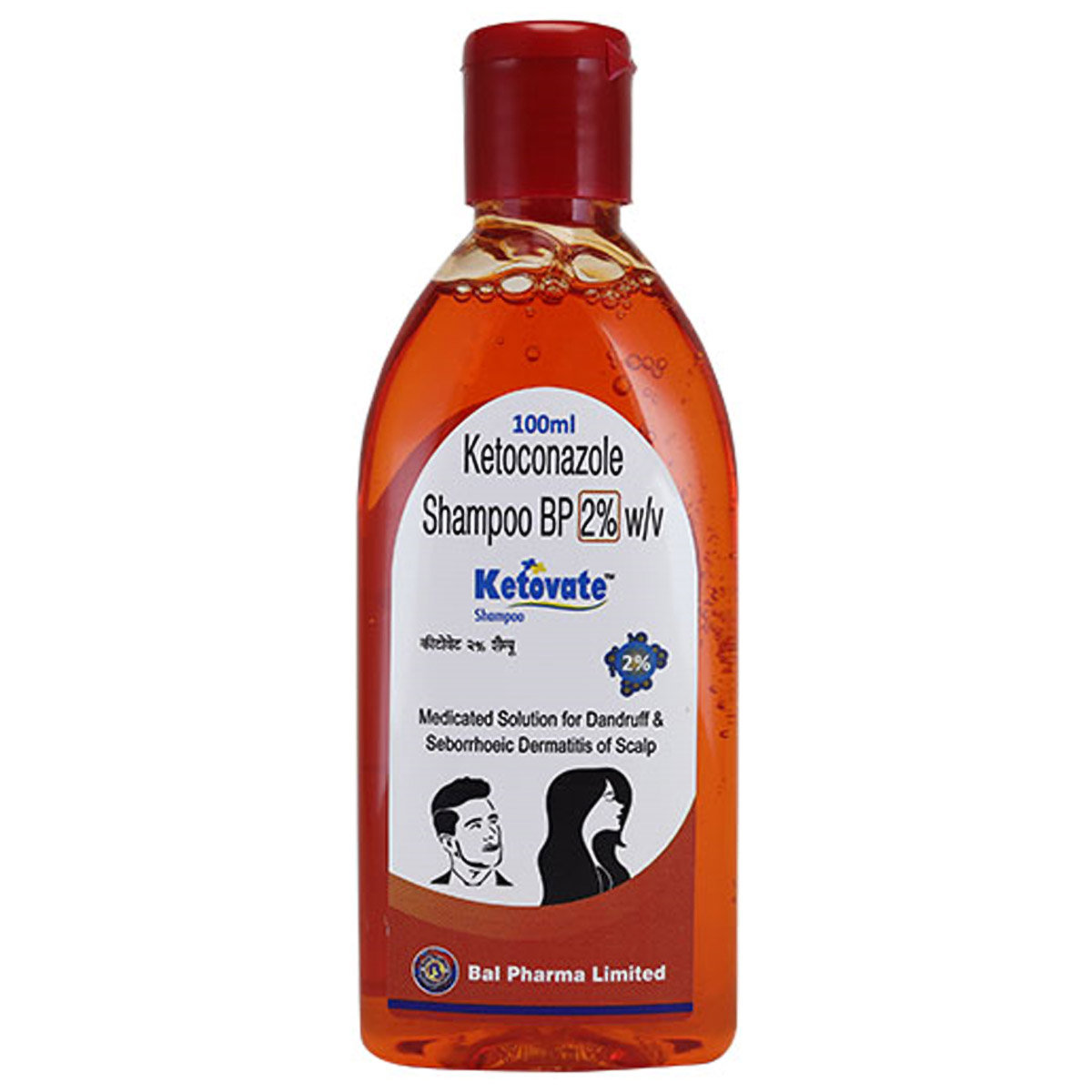 Ketovate Shampoo 100 ml, Pack of 1 SHAMPOO Ketovate Shampoo 100 ml, Pack of 1 SHAMPOO