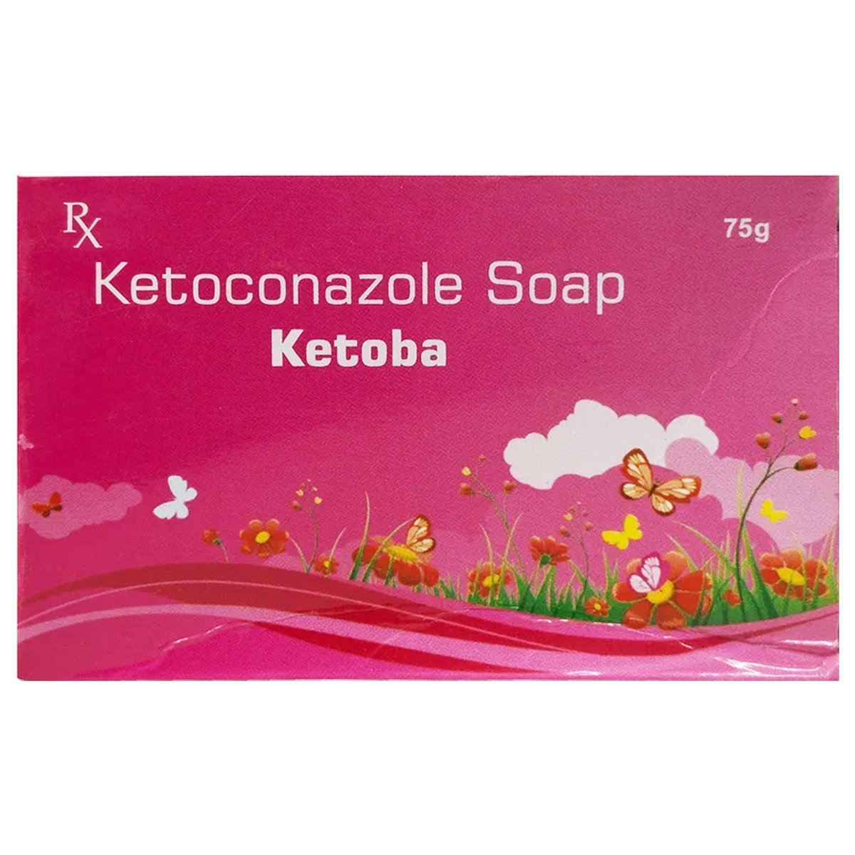 Ketoba Soap 75 gm | Ketoconazole | Antifungal Soap | For Fungal Infection Of The Skin, Pack of 1 Ketoba Soap 75 gm | Ketoconazole | Antifungal Soap | For Fungal Infection Of The Skin, Pack of 1