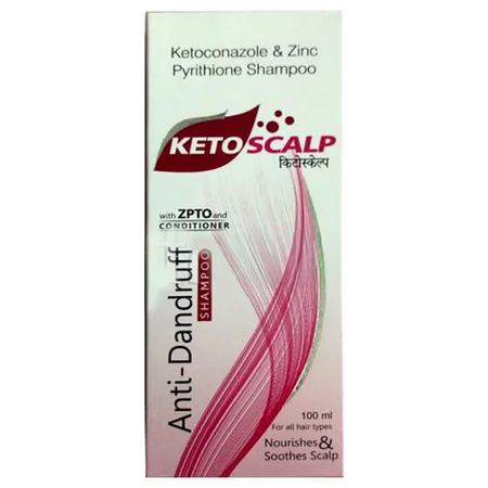 Ketoscalp Anti-Dandruff Shampoo, 100 ml