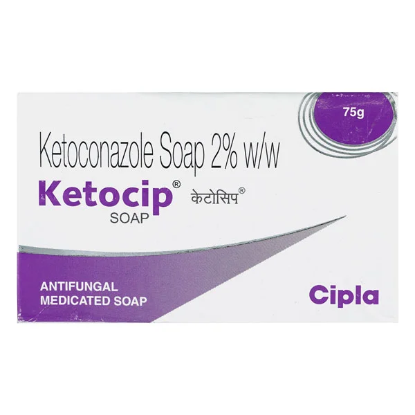 Ketopic Soap 75 gm | ketoconazole | AntiFungal Medicated Soap | For Seborrhoeic Dermatitis, Itching & Fungal Skin Infection