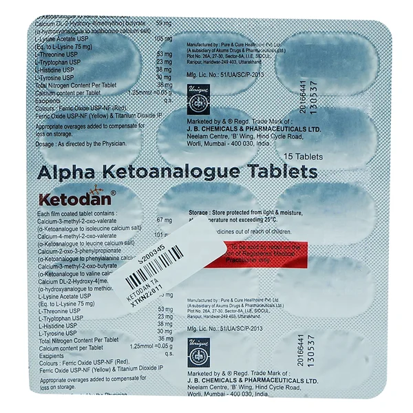 Ketodan Tablet 15's