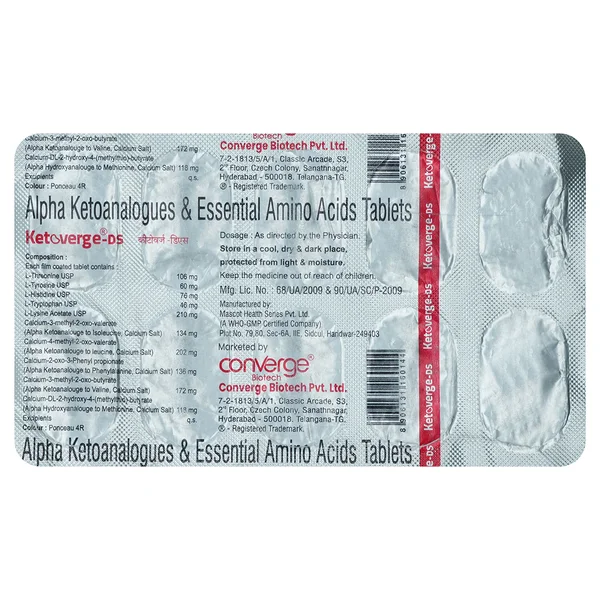 Ketoverge-DS Tablet 10's, Pack of 10 TABLETS