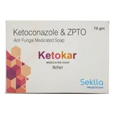 Ketokar Soap 75 gm, Pack of 1 SOAP