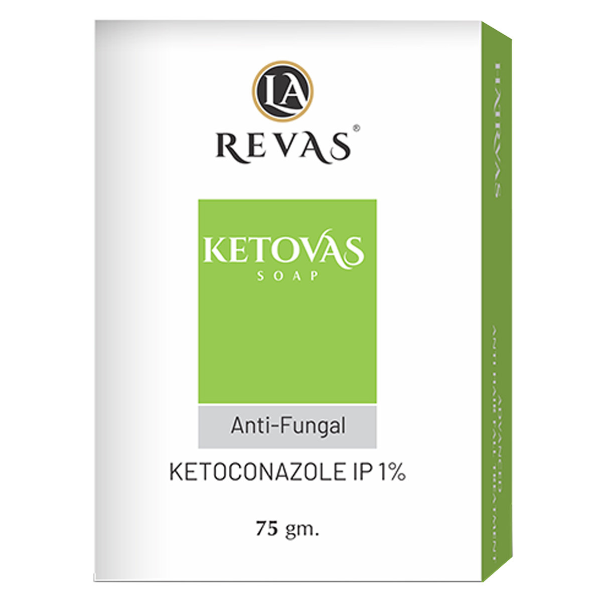 Ketovas 1% Soap 75 gm, Pack of 1 Soap Ketovas 1% Soap 75 gm, Pack of 1 Soap