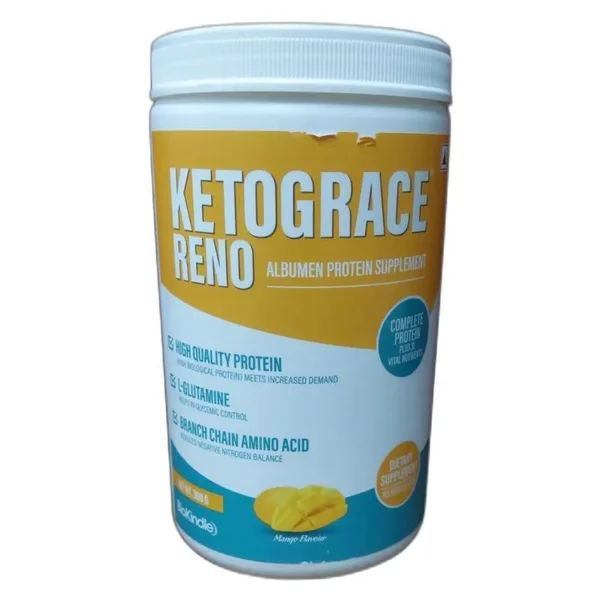 Ketograce Reno Albumen Protein Mango Powder 300 gm