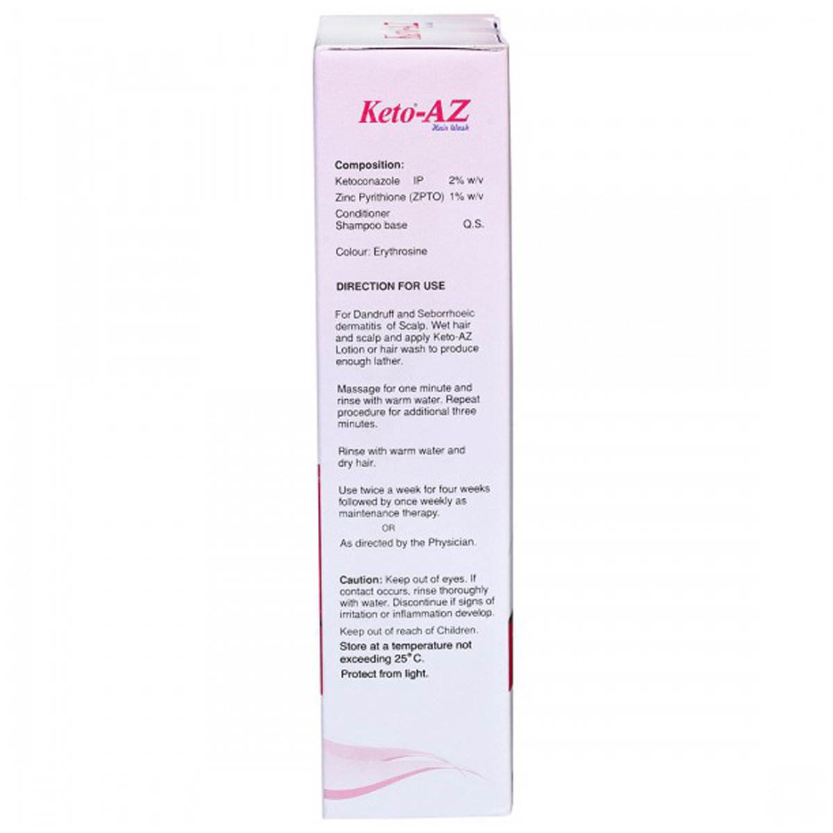 Keto-AZ Hair Wash Lotion 125 ml, Pack of 1 Lotion Keto-AZ Hair Wash Lotion 125 ml, Pack of 1 Lotion