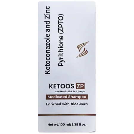 Ketoos ZP Medicated Shampoo 100 ml