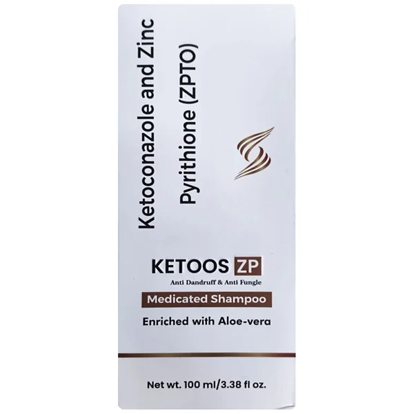 Ketoos ZP Medicated Shampoo 100 ml