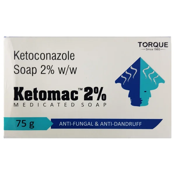 Ketomac 2% Mediacated Soap, 75 gm