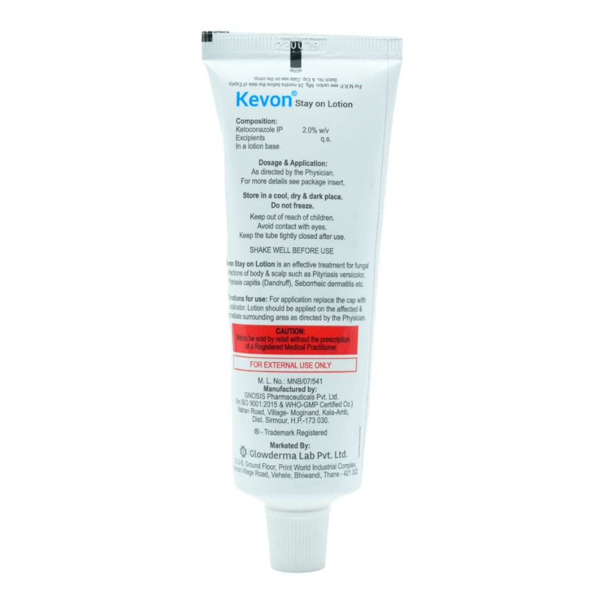 Kevon Lotion 75 ml Price, Uses, Side Effects, Composition Apollo Pharmacy