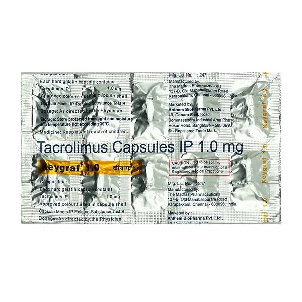 Keygraf 1 Capsule 10's, Pack of 10 CAPSULES