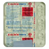 K-Glim-M Forte 2 mg Tablet 15's, Pack of 15 TabletS